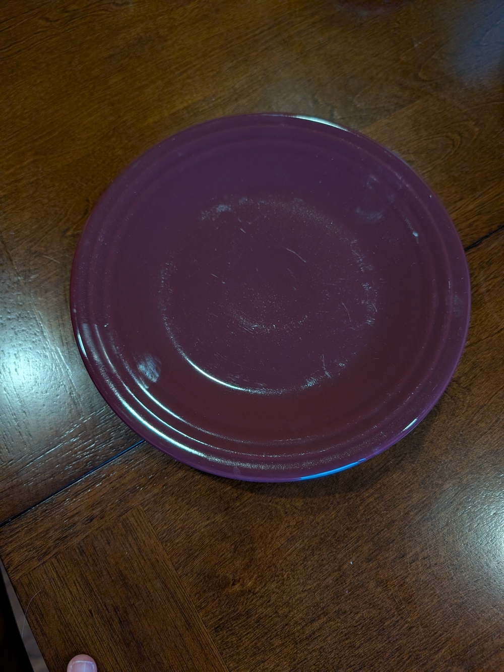 Fiestaware Cinnabar Luncheon Plate